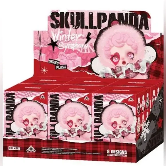 SKULLPANDA Open Box “Rock On” Doll Keychain - Picture 2 of 2
